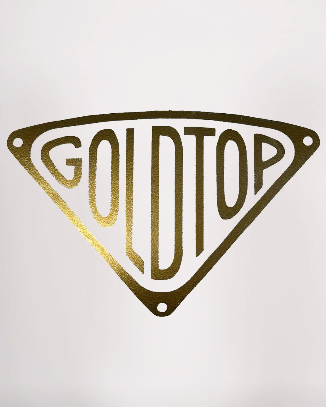 Goldtop Decal Sticker