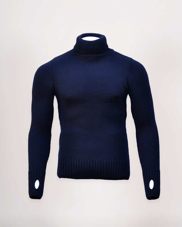 100% Merino Wool Fitted Submariner Sweater