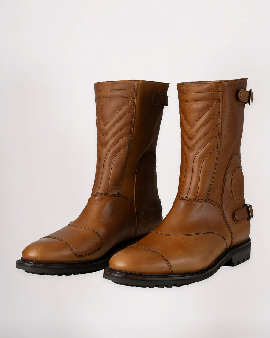 Goldtop | The Mid-Length Cafe Racer Motorcycle Boots