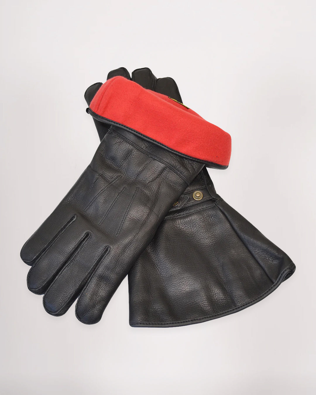 GOLD TOP（Lined Leather Gauntlet） Goldtop | Classic Fleece Lined Leather Gauntlets - CE Certified