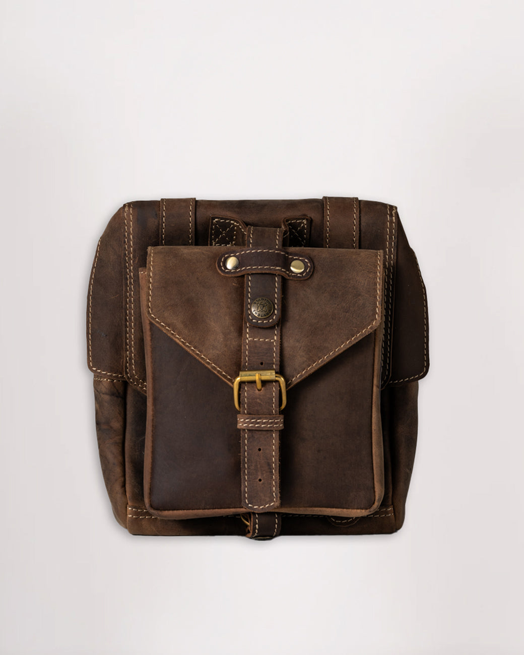 Leather Tank Bag - Small