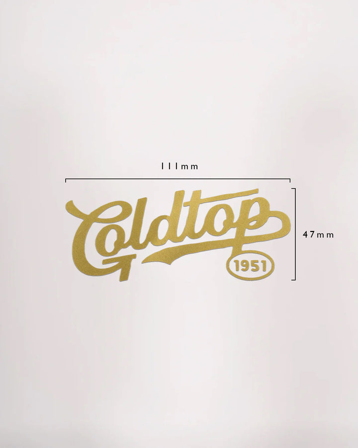 Goldtop Decal Sticker