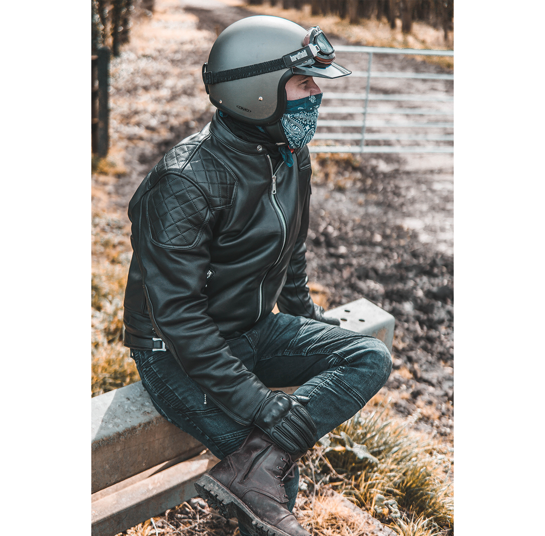 Goldtop The 76 Cafe Racer Jacket CE AAA Certified Armoured