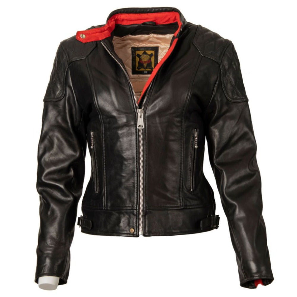 Goldtop | Women's '76 Cafe Racer Jacket - CE AAA Certified