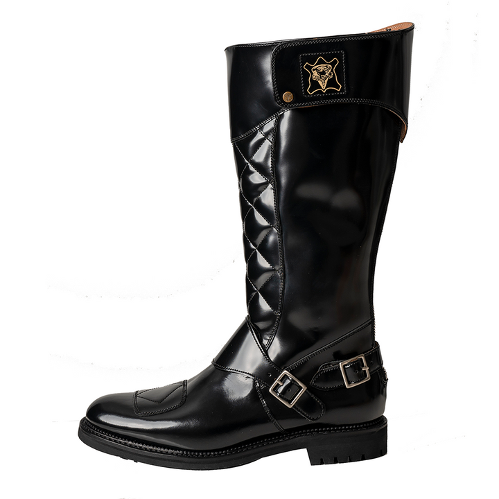 The Quilted Trophy Motorcycle Boots