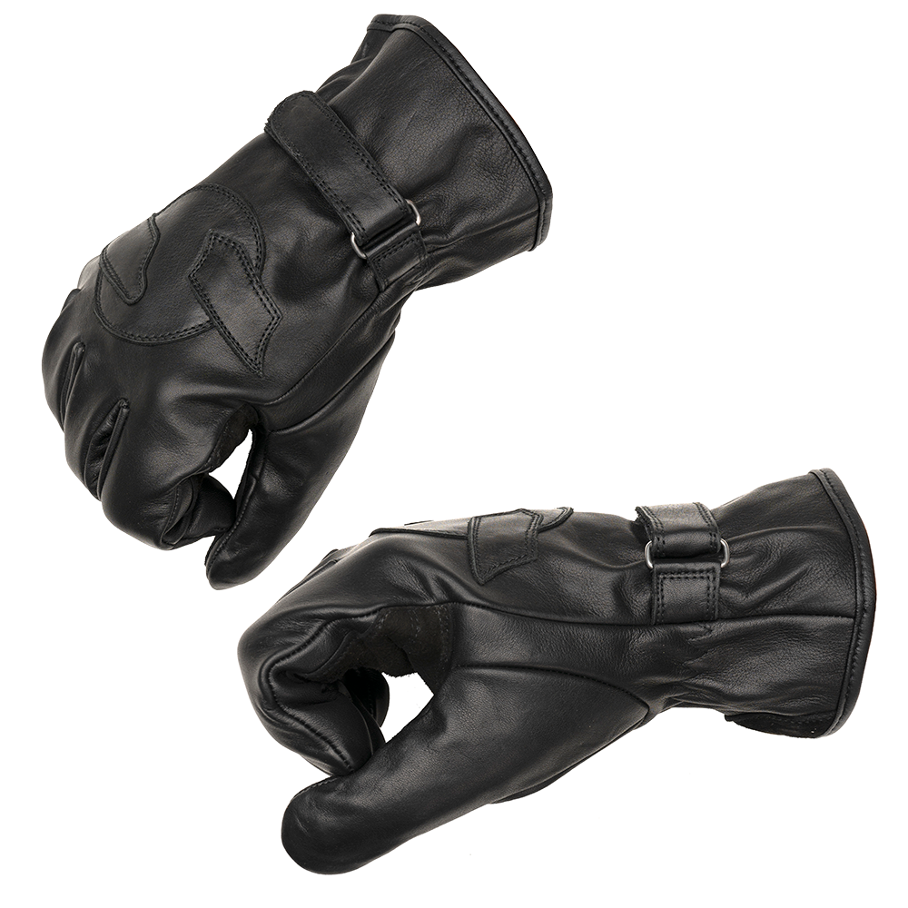 Unlined leather 2025 motorcycle gloves