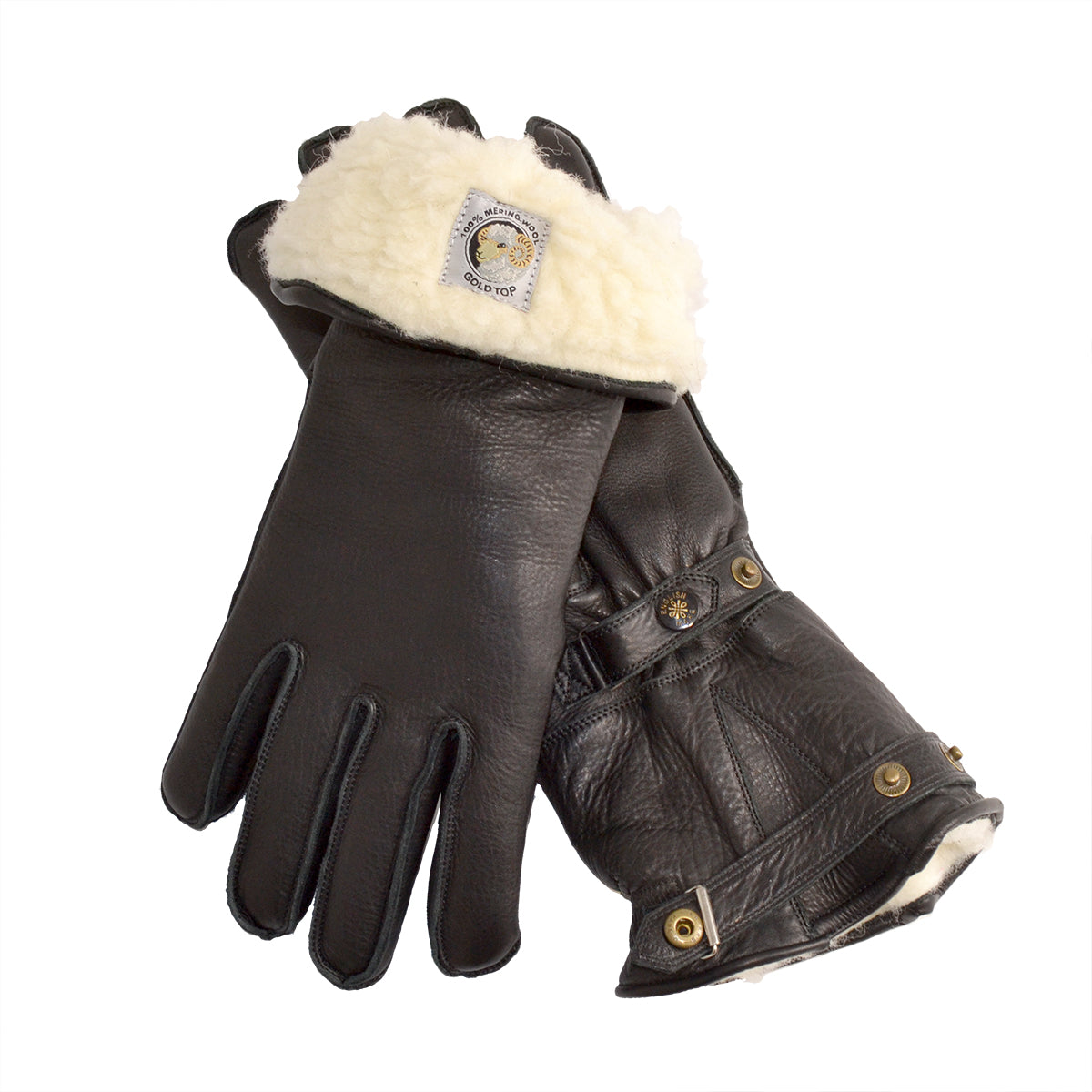 Goldtop | The Merino Wool Lined Windstopper Gloves - CE Certified
